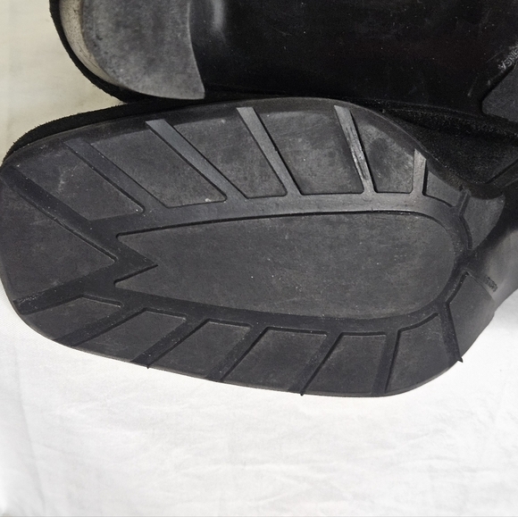 Stuart Weitzman calf boots black suede - Picture 6 of 15